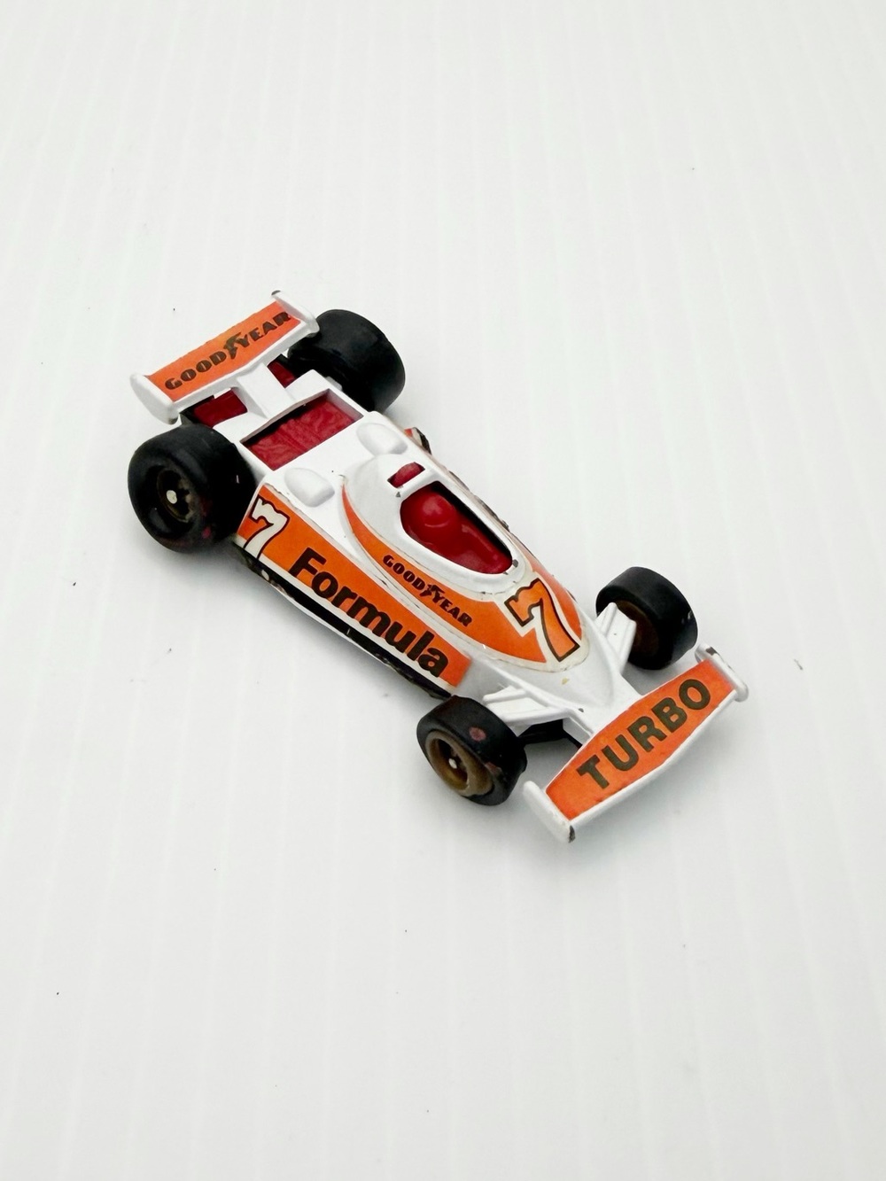 Vintage Goodyear Formula One Turbo 7 Model Toy Indy Car